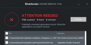 Bitdefender Adware Removal Tool 1.1.2.1610 logo