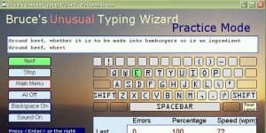 Bruce's Unusual Typing Wizard 1.5 logo