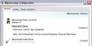 dBpowerAMP Music Converter 14.3 logo