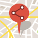 Draw map and Share logo