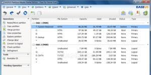 EaseUS Partition Master Free 11.9 logo