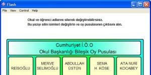 İLKÖĞRETİM DEMOKRASİ EĞİTİMİ OY PUSULASI logo