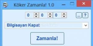 Köker Zamanla! 1.0 logo