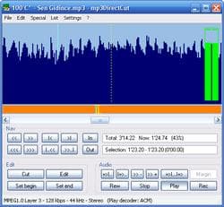 mp3DirectCut (Türkçe Yama) logo
