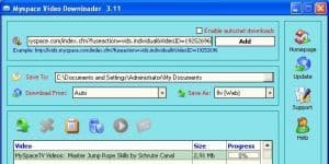 Myspace Video Downloader 3.21 logo