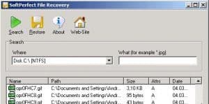 SoftPerfect File Recovery 1.2 logo