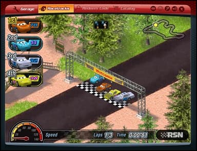 The World of Cars Online logo