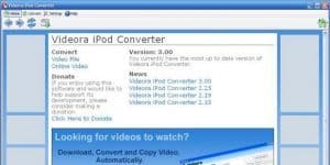 Videora iPod Converter 4.05 logo