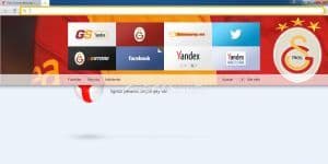 Yandex.Browser Galatasaray logo