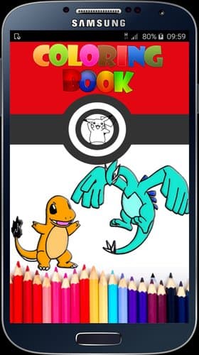 PokeMonster MUAYENE için boyama Kitabı logo