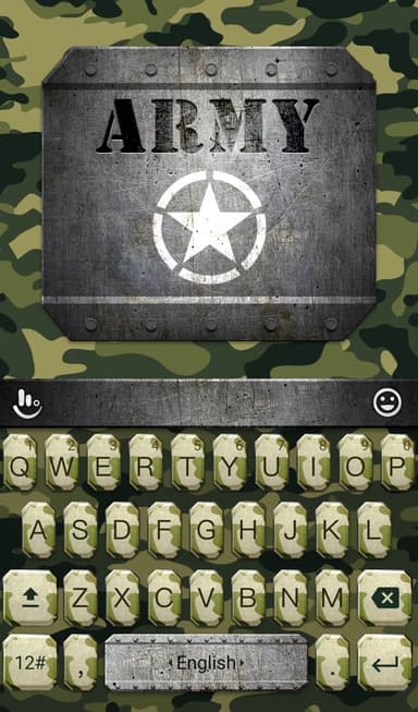 Army Soldier Keyboard Theme APK logo