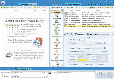 Batch Word Replace Free Edition logo