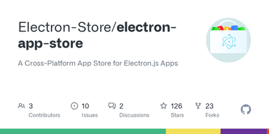 Electron Store logo