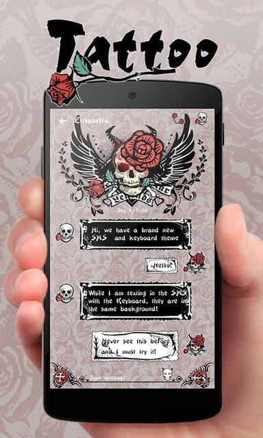GO SMS PRO TATTOO THEME APK logo
