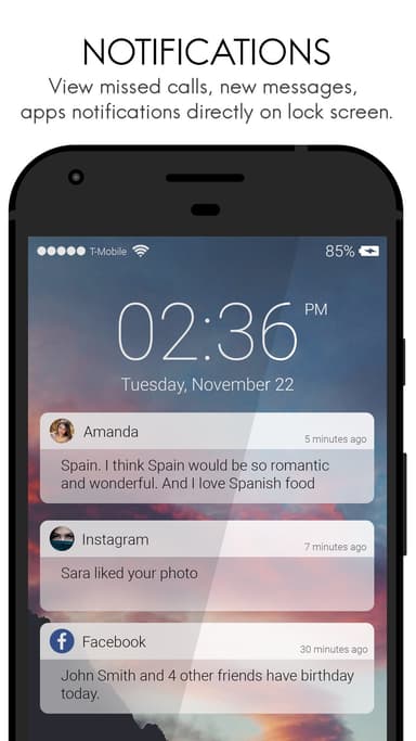 Lock Screen IOS10 style APK logo