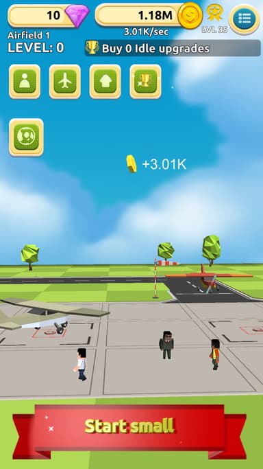 Havaalanı Tycoon Tıkırtı MUAYENE logo