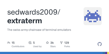 Extraterm - Terminal emulator logo