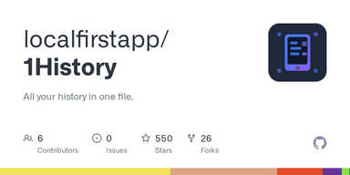 1History logo