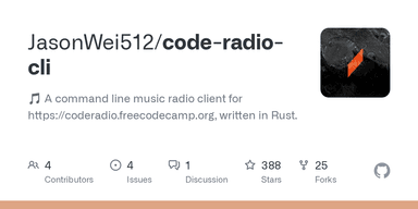 code-radio-cli logo