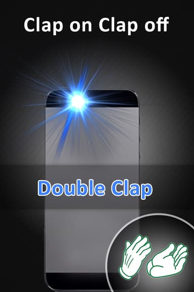Flashlight on Clap APK logo