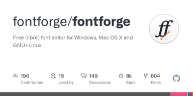 FontForge logo