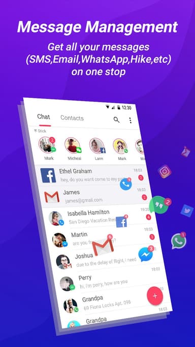 APUS Message Center - Notifier APK logo