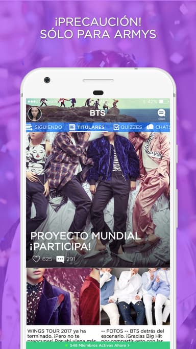 ARMY Amino en Español para BTS APK logo