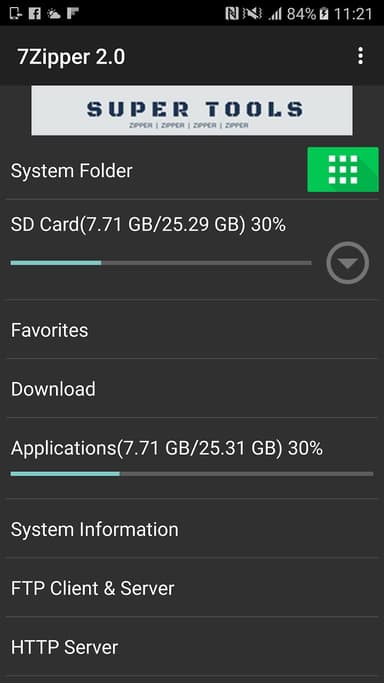 7Zipper 2.0 APK logo