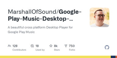 Google Play Music Desktop Player logo