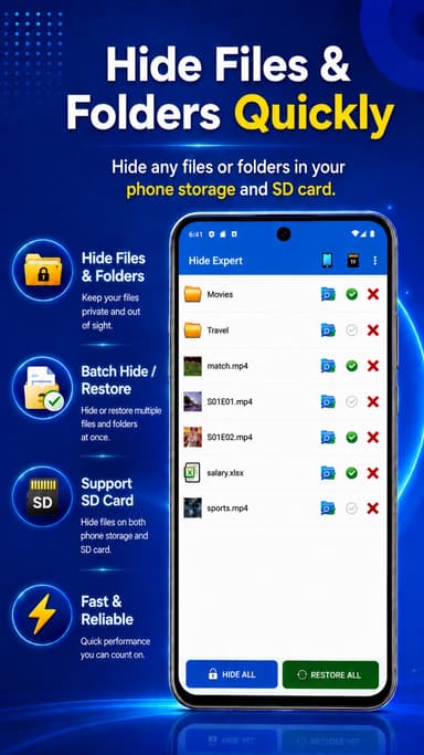 File Hide Expert APK logo