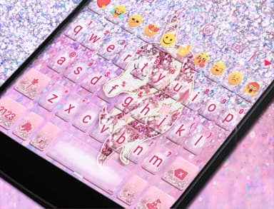 Glitter Unicorn Klavye -Gıf'ler MUAYENE logo