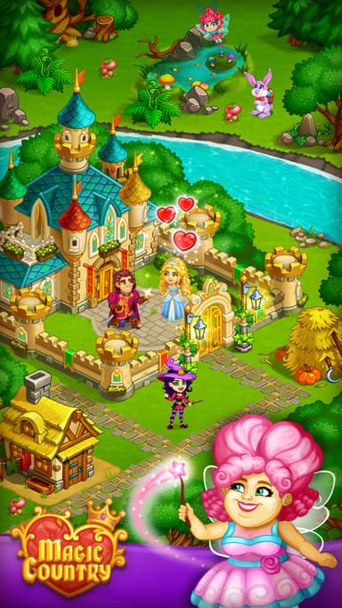 Magic Ülke: peri city farm MUAYENE logo