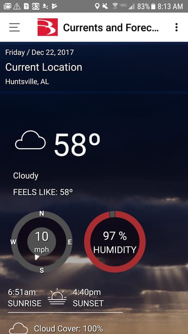 Baron Critical Weather APK logo