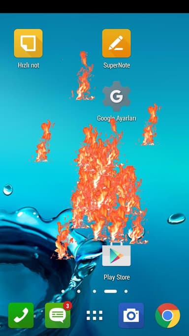 Fire Screen Prank APK logo