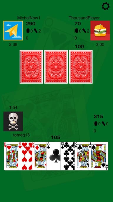 (1000) bin - kart oyunu MUAYENE logo