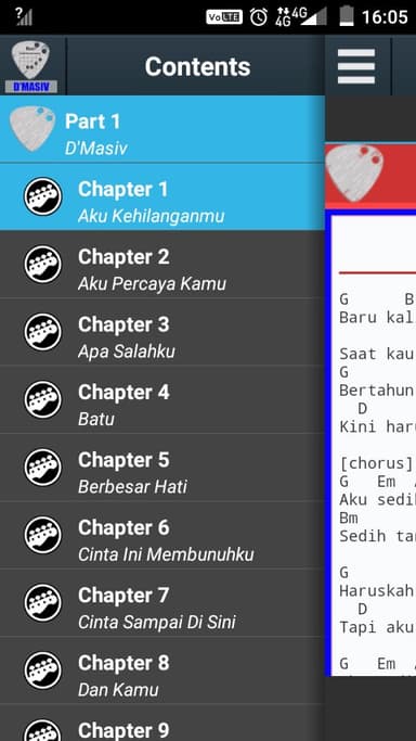 Kunci Gitar D'Masiv APK logo