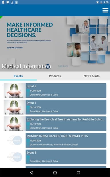 Mundipharma Portal Middle East APK logo