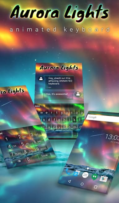 Aurora Light Animated Keyboard APK logo