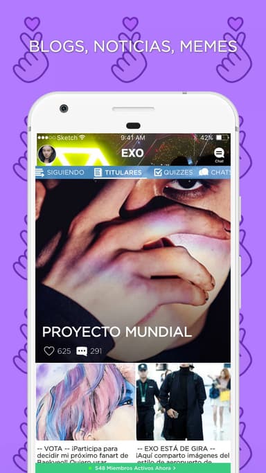 EXO Amino en Español APK logo