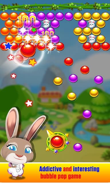 Bubble Shooter: Bunny Pop MUAYENE logo
