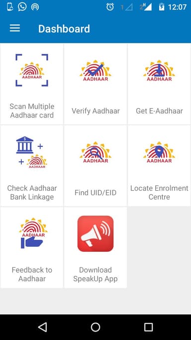 Aadhaar QR Okuyucu MUAYENE logo
