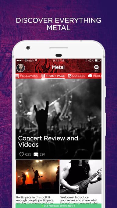 Metal Amino for Heavy Metal APK logo
