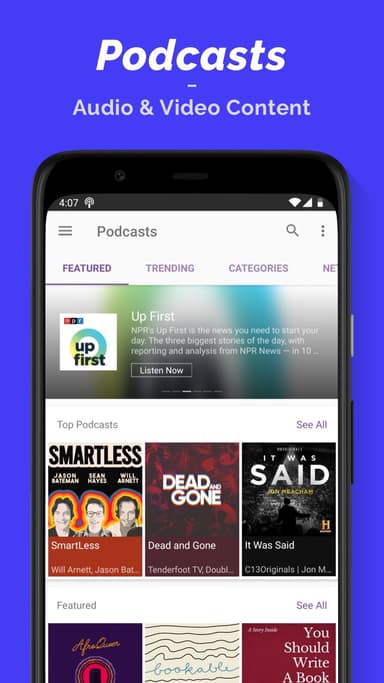 CastBox - Podcast Radio Music APK logo