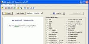 ABC Amber LIT Converter 2.08 logo