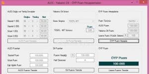 ALES - YDS - KPDS - ÖYP Puan Hesaplama Programı 1 logo
