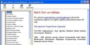 Belirli Gün ve Haftalar logo