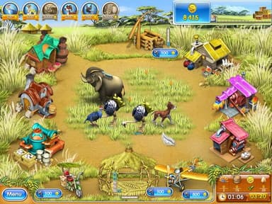 Farm Frenzy 3: Madagascar logo