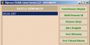 Öğrenci Özlük ve Servis Aidat Takibi 3.0 logo