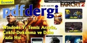 PDFDergi 25. Sayı logo