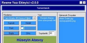 Resme Yazı Ekleyici 2.0.0 logo